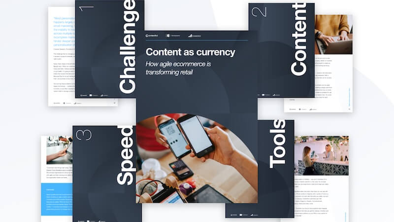 Pages spread of white paper