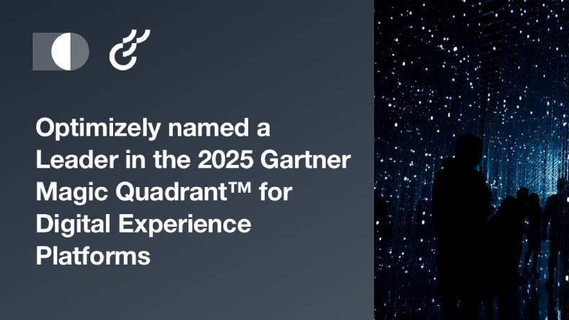 Gartner names Optimizely DXP Leader